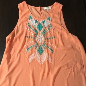 High low tank top
